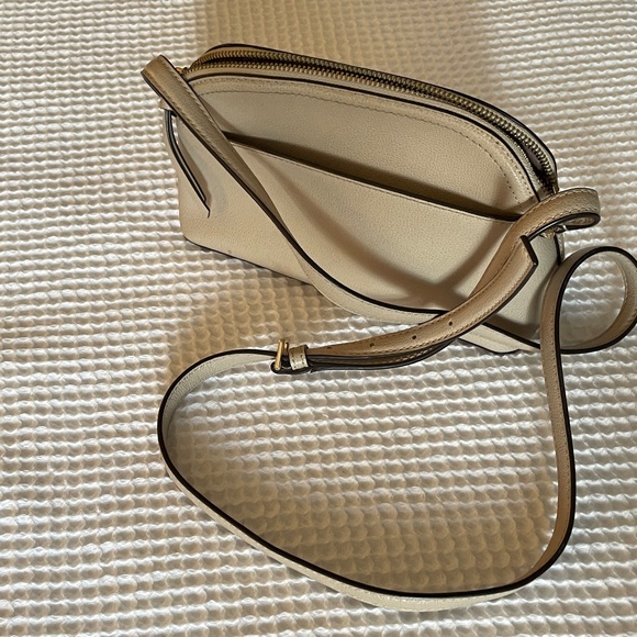 Kate Spade Peggy Patterson Drive Cream Leather Crossbody Purse - Picture 3 of 4